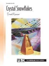 Crystal Snowflakes piano sheet music cover